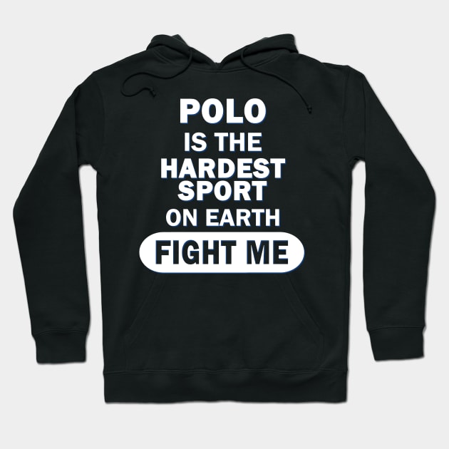Polo Men Boys Sport Saddle Horse Gift Hoodie by FindYourFavouriteDesign
